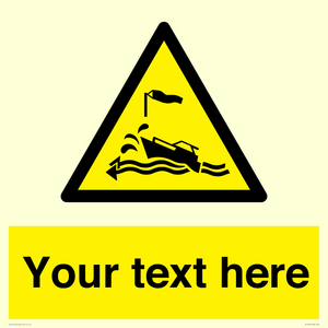 Custom Warning wind over tide conditions